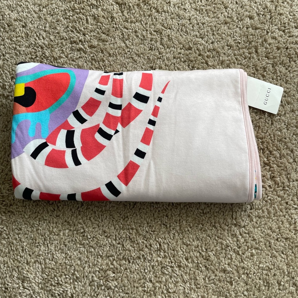 Gucci baby blanket